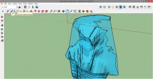 Каспийское море 3D в SketchUp